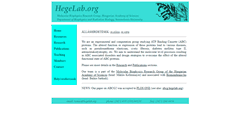 Desktop Screenshot of hegelab.org